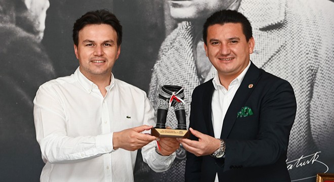 Başkan Köleoğlu'dan Başkan Kocakaya'ya ziyaret