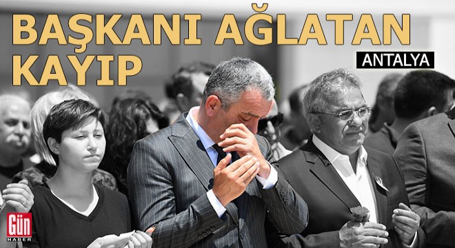 Başkan Semih Esen'i ağlatan kayıp