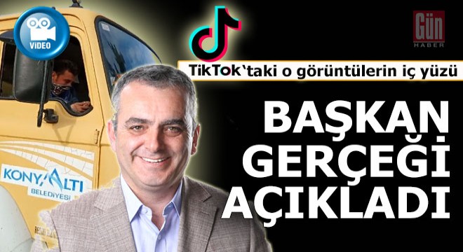 Başkan Semih Esen o görüntülerle ilgili gerçeği açıkladı