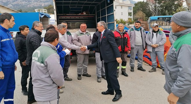 Başkan Topaloğlu'ndan personele teşekkür
