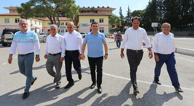 Başkan Tütüncü, Kemer’de