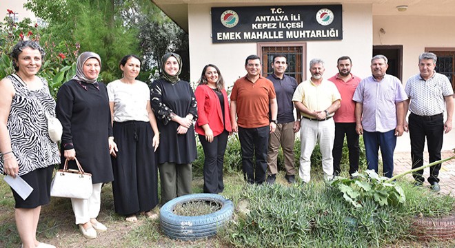 Başkan Tütüncü'den Karşıyaka ve Emek'e 4 müjde