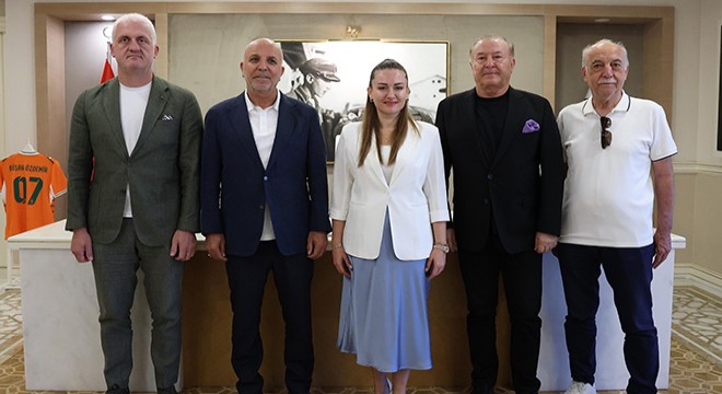 Başkan Vekili Özdemir, Alanyaspor yönetimini ağırladı