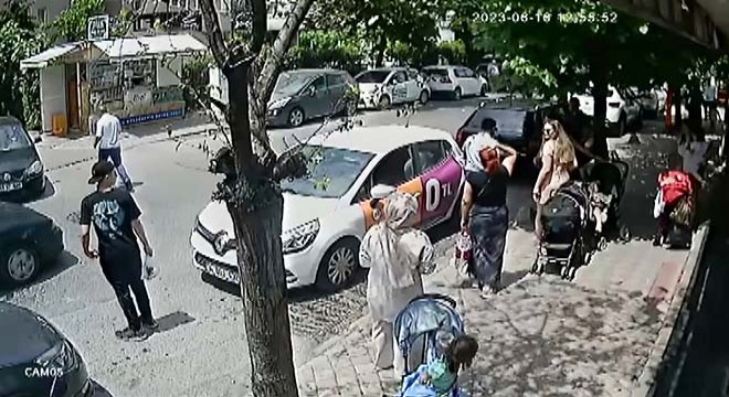 Bebek arabalı kadınlara taciz iddiası