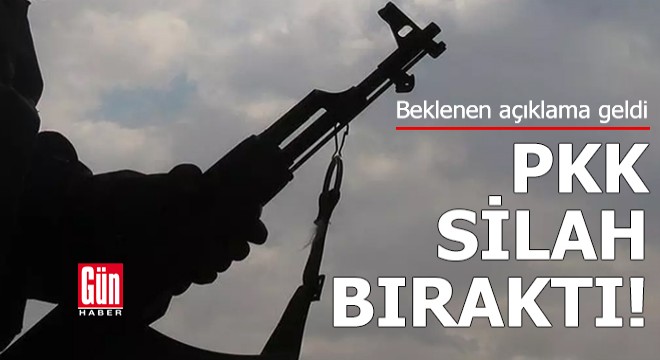 Beklenen açıklama geldi: PKK silah bıraktı!