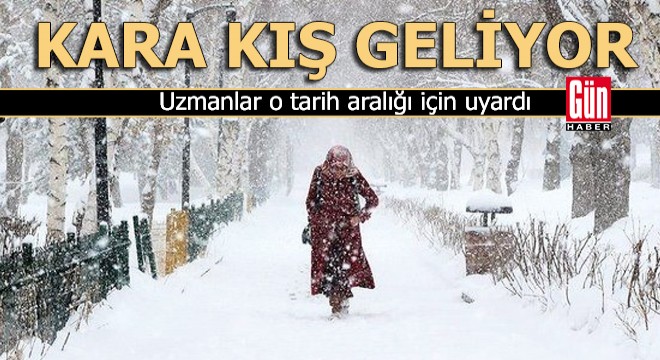 Beklenen kar yağışı geliyor!