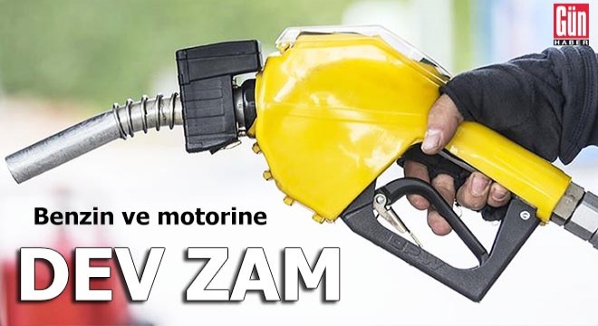 Benzin ve motorine dev zam geldi