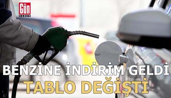 Benzine indirim geldi, tablo değişti