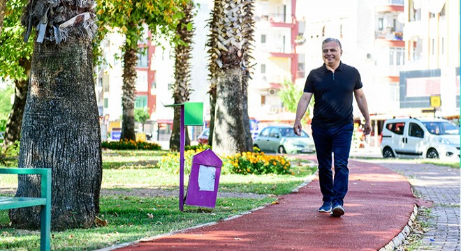 Beş kilometrelik konforlu yürüyüş yolu