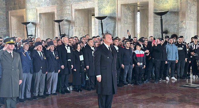 Beşiktaş ta yeni yönetimden Anıtkabir e ziyaret