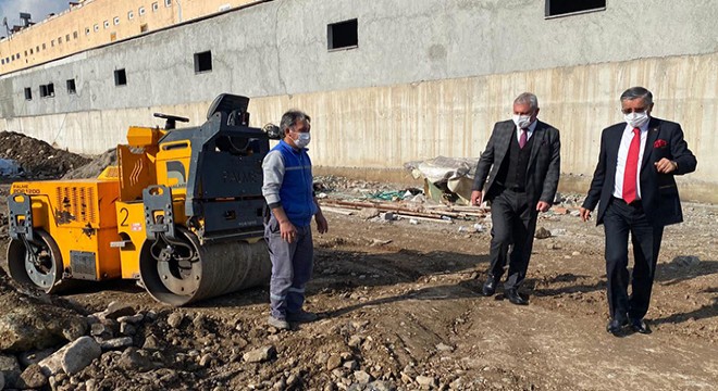 Beton santral tesisi taşınıyor