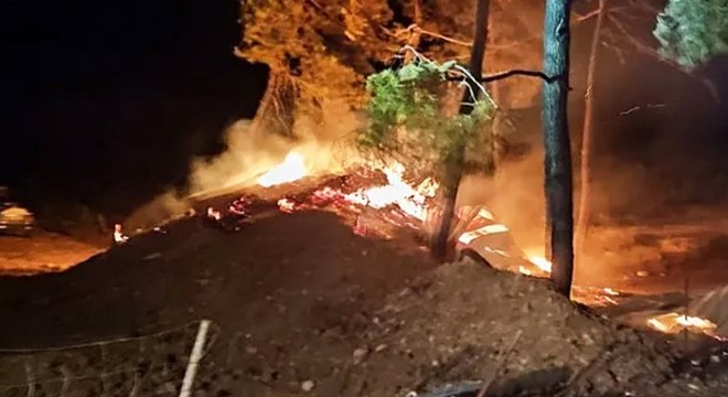 Bilecik te bir yangın daha çıktı