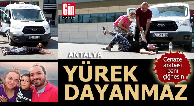Bir annenin feryadı; Cenaze arabası beni çiğnesin