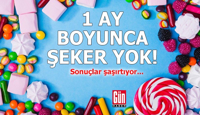 Bir ay boyunca şeker tüketmezseniz bunlar oluyor
