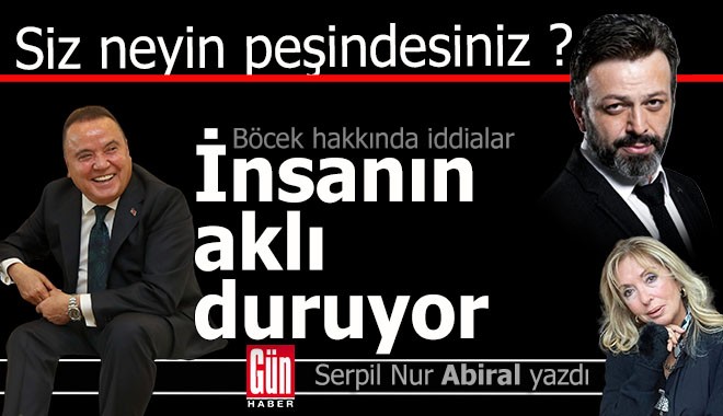 Bir insan öldü, siz neyin peşindesiniz?