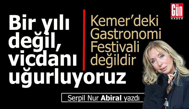 Bir yılı değil, vicdanı uğurluyoruz