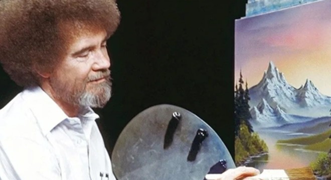 Bob Ross un meşhur programındaki o tablo satılıyor