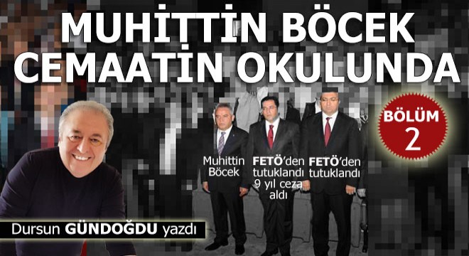 Böcek o okula gitti, yanındaki iki kişi FETÖ'den tutuklandı
