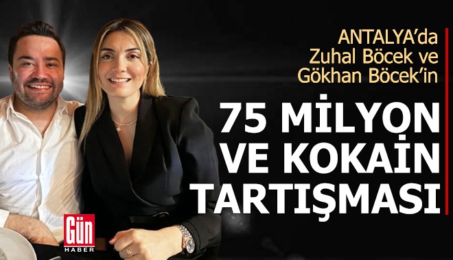 Böcek çiftinin '75 milyon' ve 'kokain' tartışması