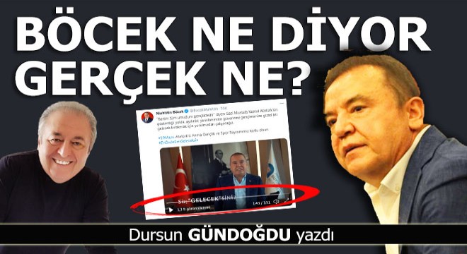 Böcek ne diyor gerçek ne?