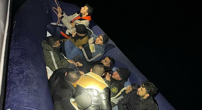 Bodrum açıklarında 40 kaçak göçmen yakalandı