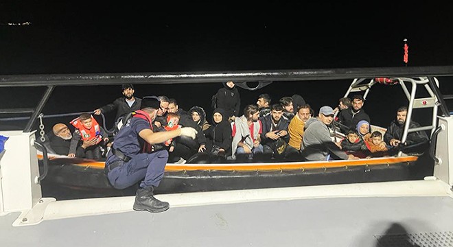Bodrum'da 113 kaçak göçmen yakalandı