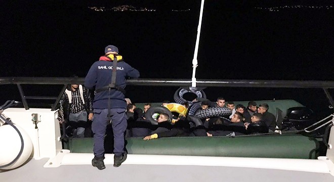 Bodrum'da 28 kaçak göçmen yakalandı