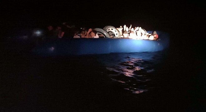 Bodrum’da 36 kaçak göçmen kurtarıldı