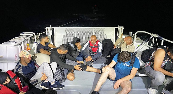 Bodrum’da 44 kaçak göçmen kurtarıldı