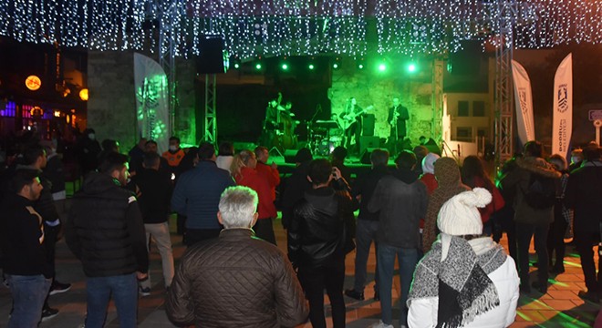 Bodrum'da yılbaşı coşkusu başladı