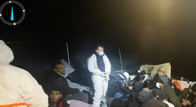 Bodrum da 24 kaçak göçmen yakalandı