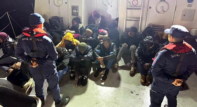 Bodrum’da 24 kaçak göçmen yakalandı