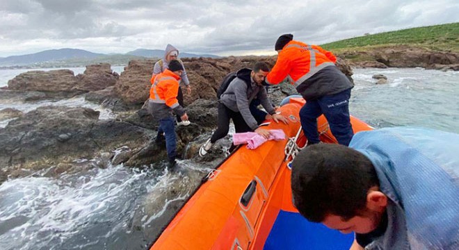 Bodrum da 60 kaçak göçmen yakalandı