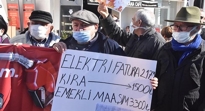 Bodrum’da yüksek elektrik faturası eylemi