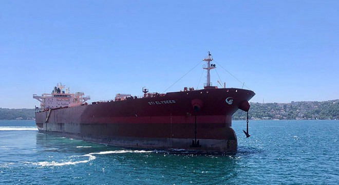 Boğaz'da tanker arızası