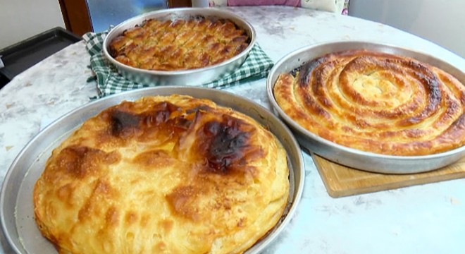 Boşnak kadınlarının börek mesaisi