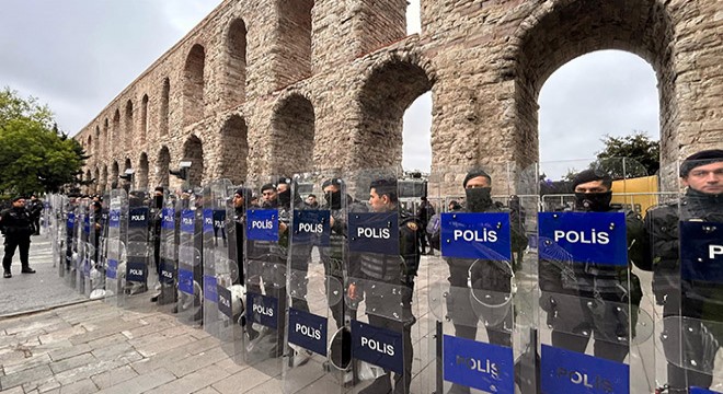 Bozdoğan Kemeri nde polis önlemi