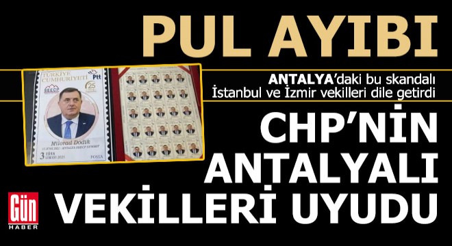 Bu ayıbı Antalyalı vekiller göremedi, tepki İstanbul ve İzmir'den geldi