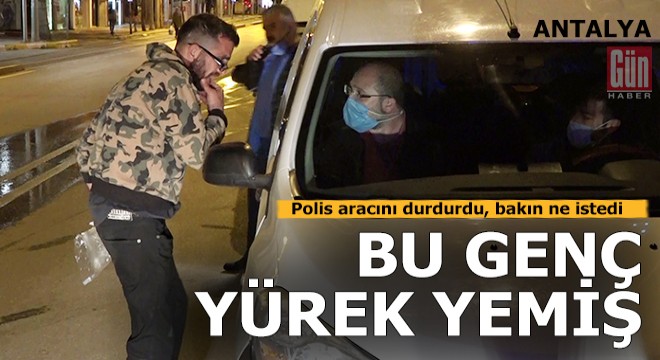 Bu genç yürek yemiş...