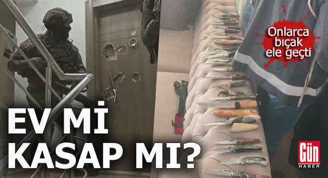 Bu kadar bıçak kasap dükkanında yok