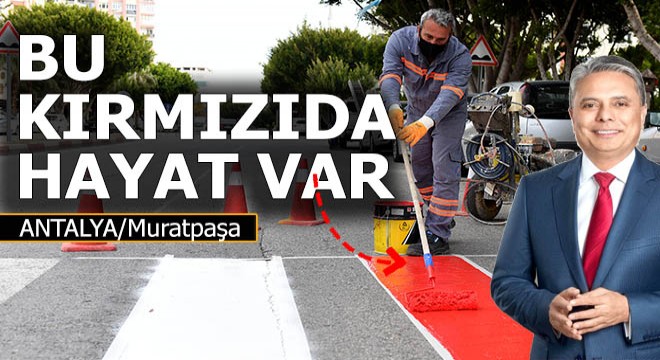 Bu kırmızıda hayat var