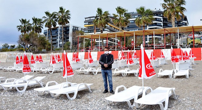 Bu plajda şehit yakınları ve gazilere her şey ücretsiz
