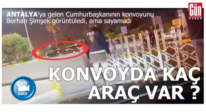 Bu konvoyda kaç araç var?..