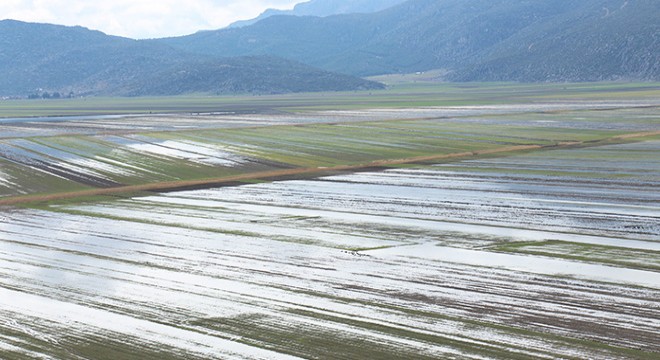 Bucak Ovası su altında