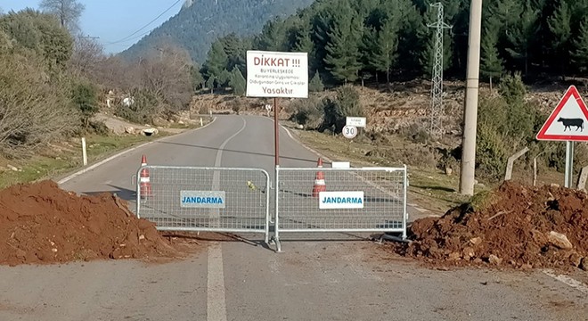 Bucak ın Kuyubaşı köyü karantinaya alındı