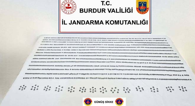 Bucak ta 1551 sikke ele geçirildi