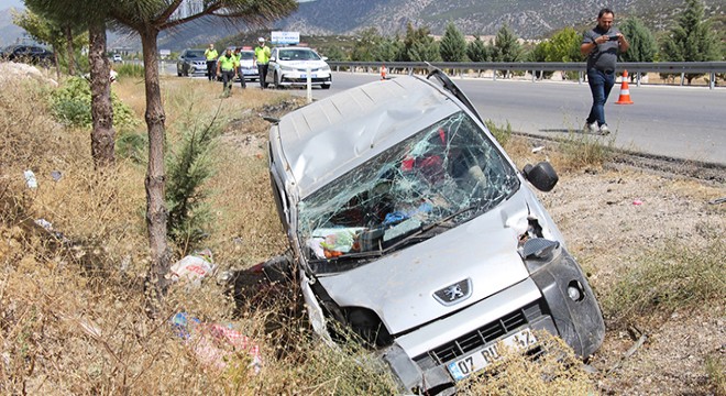 Bucak ta kaza: 1 yaralı