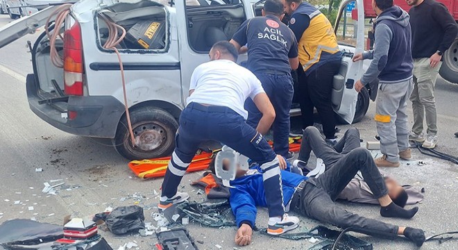 Bucak ta kaza: 3 yaralı