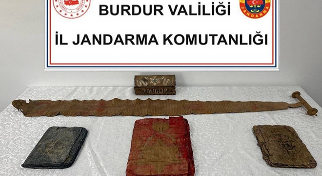 Bucak ta tarihi eser operasyonu