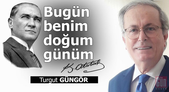 Bugün benim doğum günüm